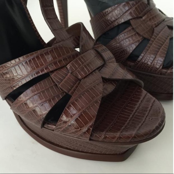 Saint Laurent tribute sandals - Picture 3 of 16